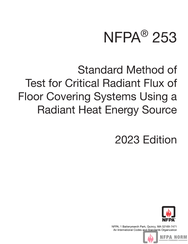 NFPA 253 PDF NFPA 253 PDF